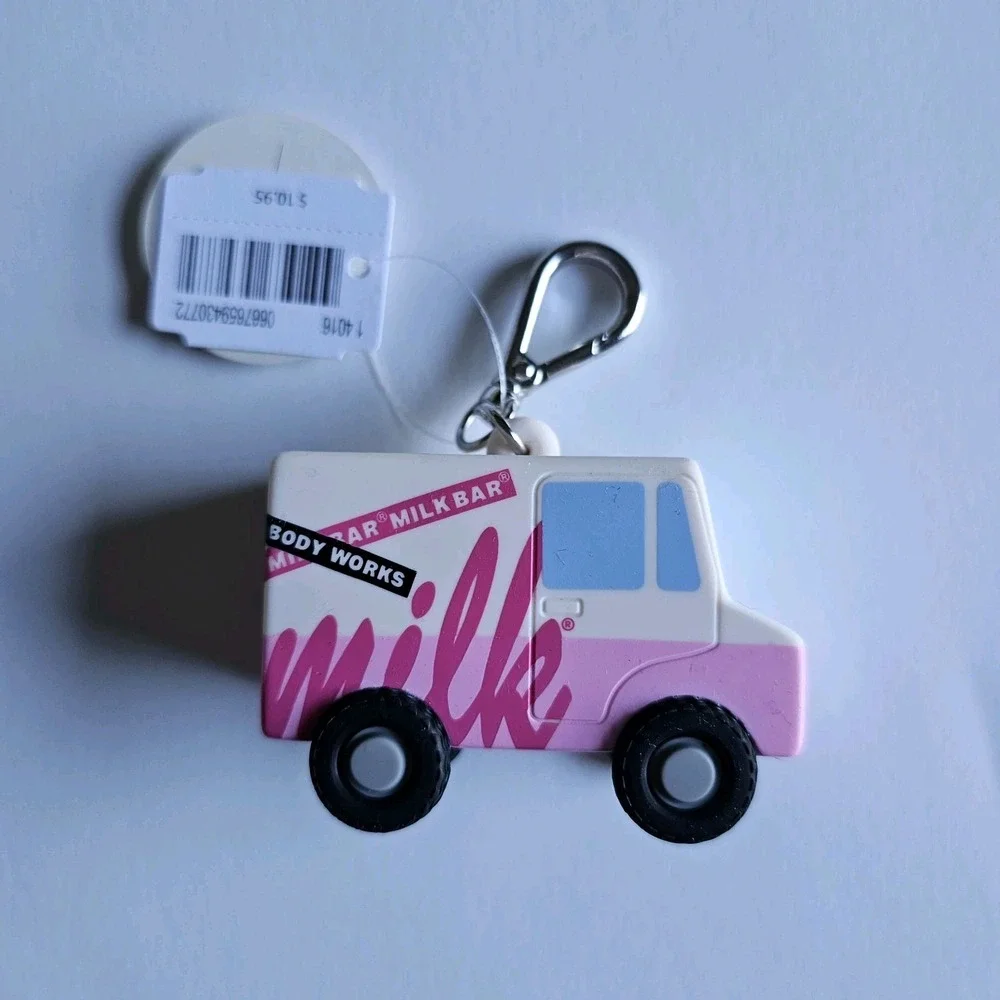 Bath & Body Works Milk Bar Pocketbac Holder Bus Truck Brand New Rare NWT!